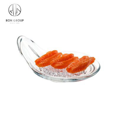 China Hot Selling Durable Hotel Restaurant Crystal Clear Acrylic Transparent Food Storage Fruit Serving Tray for sale