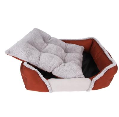 China Autumn Winter Warm Cat Travel Bed Portable Dog Mat Breathable Pet for sale