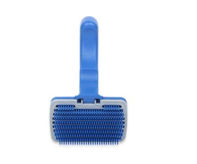 China Sustainable Plastic Pet Grooming Open Knot Removal Dog Hair Brush for sale