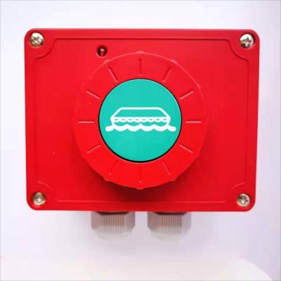 China Plastic Asenware Fire Alarm ABS Manual Call Point Conventional Fire Alarm Push Station for sale