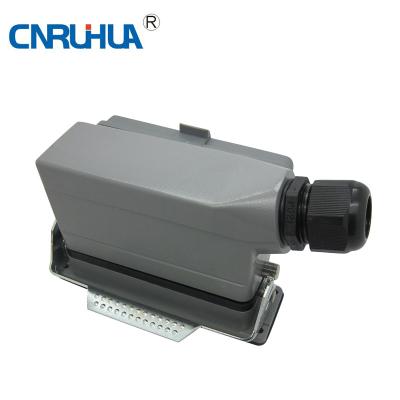 China Heavy Duty Transit Industrial Equipment Rail Mechanic Robot Power RTS 24 Pins Cable Connector for sale