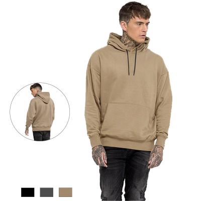 China OEM Hoodie Anti-Wrinkle Comfortable Pullover Simple Oversize Men's Large Loose Fit Clothing for sale