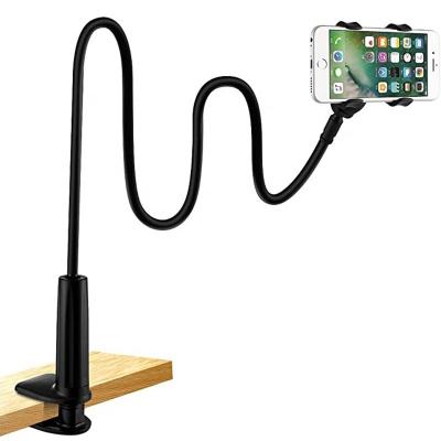 China Adjustable Gooseneck Stand Desktop Mobile Phone Holder Long Arm Lazy Tablet Stand for iPhone iPad for sale