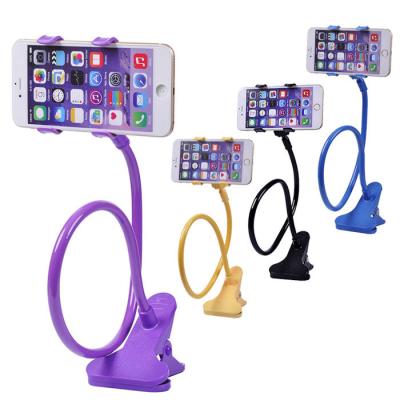 China 360 Degree Mobile Phone Cradle Mobile Phone Grip Desk Stand Bed Adjustable Rotatable Flexible Lazy Bracket Holder for sale