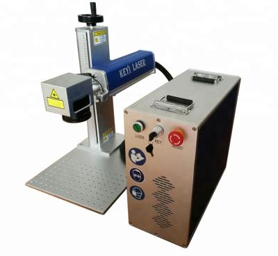 China Laser Marking 50w Jewelry Silver Gold Brass Cutting Fiber Laser Marking Machine In Middle East for sale