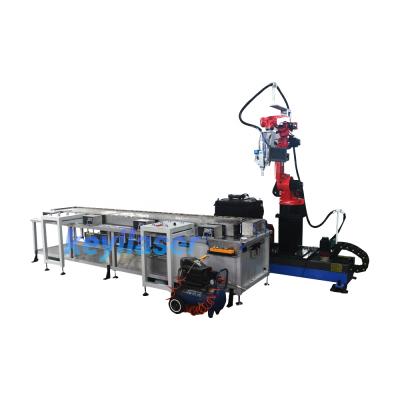 China Carbon Steel Automation Spot Arm Robotic Welding Machine Price for sale