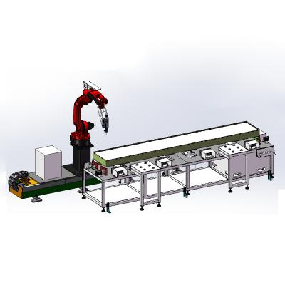 China Carbon Steel CNC Automation Robotic Spot Arm Welding Machine Price for sale