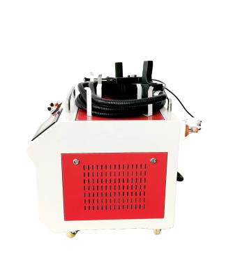 China Stainless Steel 100W 200W Impulsed Laser Cleaning Machine Portable Laser Cleaning Machine for sale