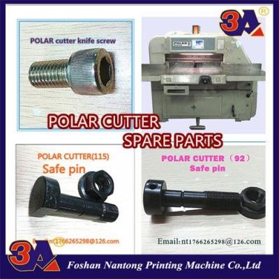 China For Paper Cutter 92 Polar & 115 spare parts for polar paper cutter - safe pin and knife screw for sale