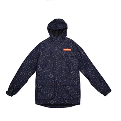 China High Quality Customization Jacquard Fabric Freeride Ski Jacket Wholesale Waterproof for sale