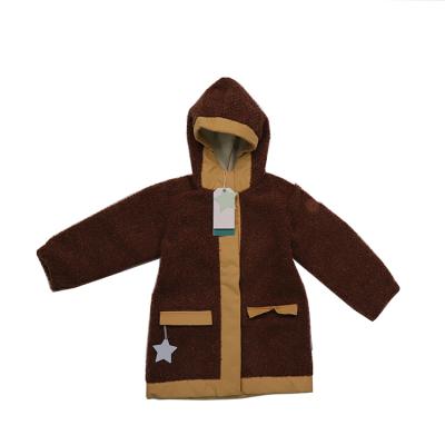 China 2021 QUICK DRY cheap plus fleece jacket boys winter coat fashion baby kids clothes long sleeving kids solid jackets for sale