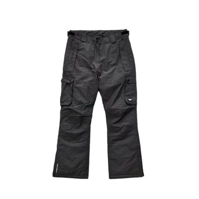 China Custom High Quality Winter Waterproof Mens Snow Pants Waterproof Breathable Windproof Mens Snow Pants for sale