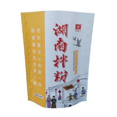 China Aseptic Custom Printed Rice Noodles, Instant Noodles, Self-supporting Foil Clad Compound Bag for sale