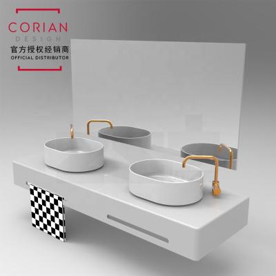 China Professional Service Contemporary Luxury Artificial Stone Wash Basin for sale