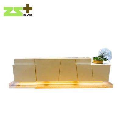 China Contemporary Professional Technical Artificial Stone Customer Service Reception for sale