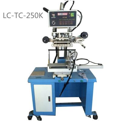 China Building Material Shops Bottle Stamping Machine Hot Gold Foil Aluminum Stamping Machine For Cosmetic Bottles Plastic Cup for sale