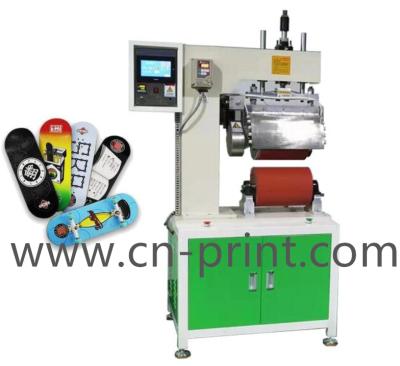 China Skateboard Special Semi Automatic Multi Color Heat Press Transfer Machine For Skateboard for sale