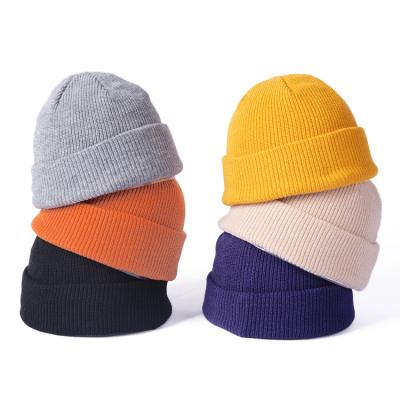 China Customized COMMON Logo Fabric Ladies Multi Color Warm Comfortable Winter Knitted Hats For Women for sale