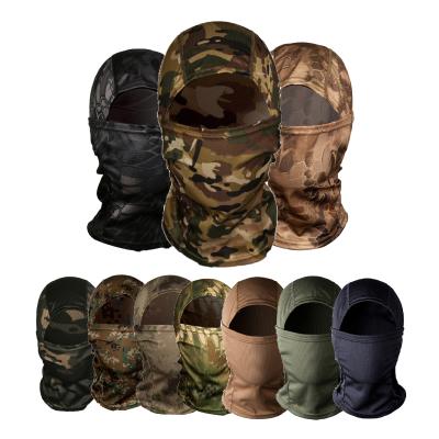 China Custom Wholesale Designer COMMON Camouflage Balaclava Motorcycle Ski Mask for sale