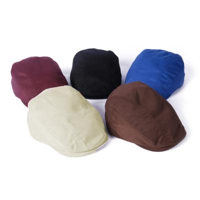 China Custom Made Logo British Female Women Cotton Polyester Ivy Cap Comfortable Winter Hats for sale