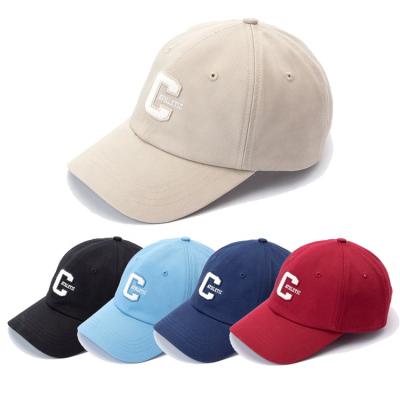 China COMMON Custom Logo 6 Panel Fitted Cotton Men Women Outdoor Baseball Cap for sale