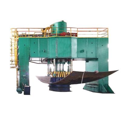 중국 Oil tank; air tank ; pressure vessel; water reservoir ; LPG Tank Cone Head Machine USA Heavy Dished End Clamping Machine 판매용