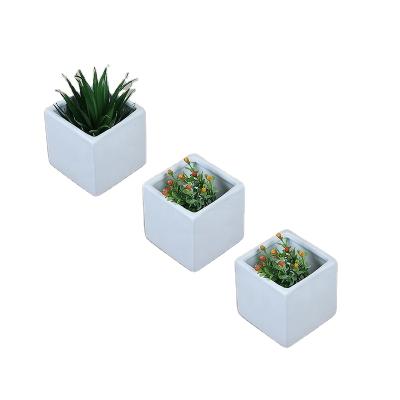 China Modern Decorative Garden Wall Hanging Ceramic Flower Pot and Planter Wall Indoor Home Decoration for sale