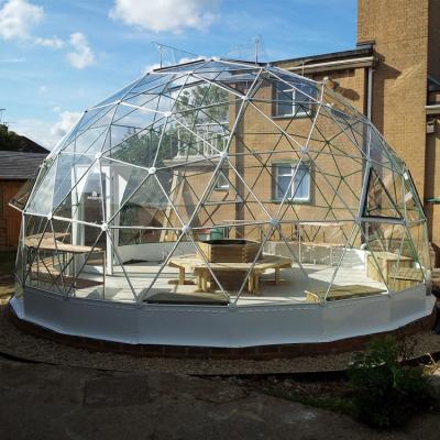 China Travel modern outdoor transparent restaurant spherical dome exhibition tent for sale