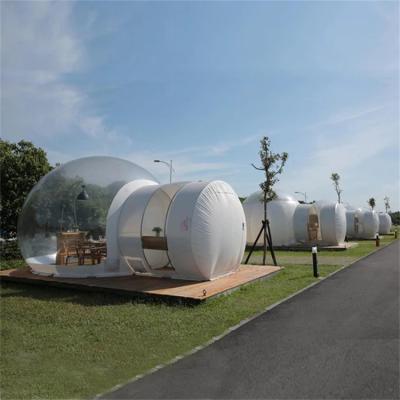 China Modern Custom Restaurant Team Building B&B Hotel Makers Annual Fully Transparent Spherical Meeting Dome Tent for sale