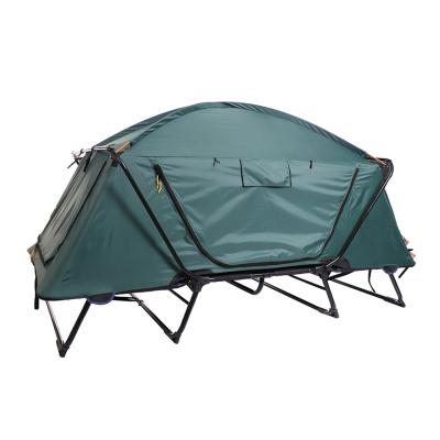 China Eco-friendly Light Weight 1 Men Fabric Double Booty Anti UV Portable Camping Tent for sale