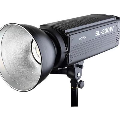 China Photography Studio Godox SL Series SL200W 200W Studio Lighting LED Yellow White Yellow Visual Light 5600K Color Temperature for sale