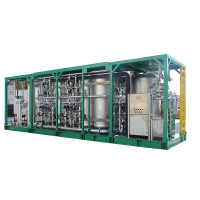 China Skid Mounted Nitrogen Generation Plant PSA 100m3/H For Oil And Gas Industry Te koop