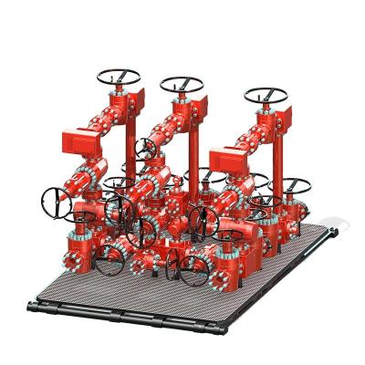 Κίνα Hot selling cheap customized size oil field manual or hydraulic kill manifold προς πώληση