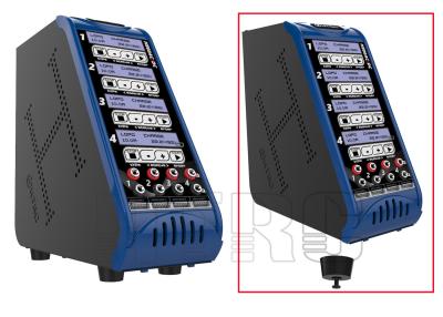 China 4 * 200W Vertical RC battery balance charger for 4pcs Lipo batteries pack for sale