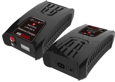 China RC hobby de Batterijlader van het 60 Wattsh6 DUO AC/DC RC NiMh voor de Batterij van 2 X 6 Cellenlipo Te koop