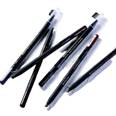 China Factory Wholesale Custom Vegan Private Label Tattoo Brow Wooden Eyebrow Pencil Waterproof For Sale for sale