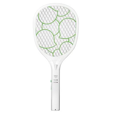 China 3 Layers YAGE 3 Mesh Surface 2200V Insect Zapper Racket High Voltage Handheld Electric Mosquito Killer Rechargeable Summer 200 Times for sale