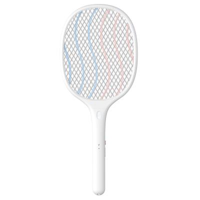 China YAGE Viable Electric Mosquito Swatter With LED Lighting USB Rechargeable Household Fly Drosophila Swatter for sale