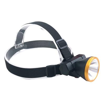 China 5-10 Hours Rechargeable Camping LED Torch Head-Mounted Two Stage Dimming Outdoor Headlights Long Range Rechargeable Strong Light for sale