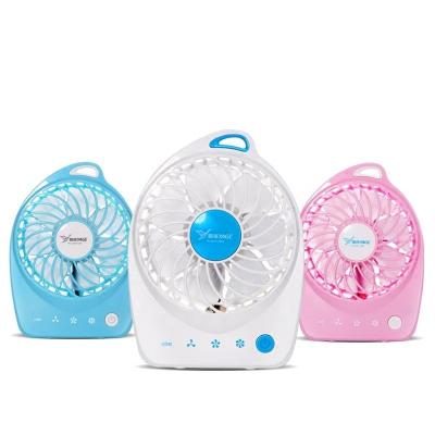 China Personal Desktop Quiet Strong Wind Mini Fan Box Digital Plastic Portable Outdoor Basics YAGE USB Table Fan Operation Summer Small for sale