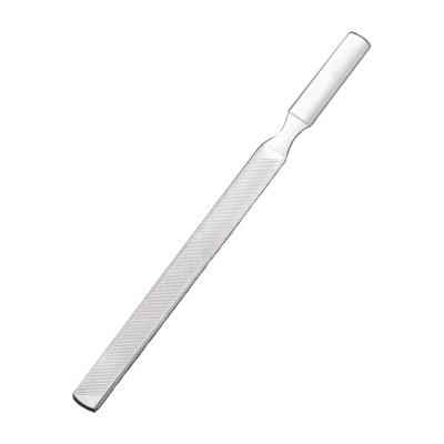 China Durable 4 sides everyday use file nail stainless steel nail file for hospitality for sale