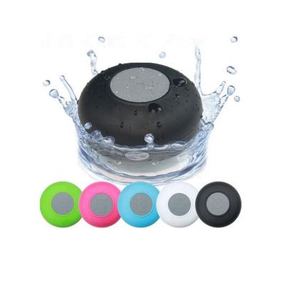 China Wholesale Price Wireless Waterproof Shower Radio For BT Wireless Loudspeaker Loud Speaker With Suction for sale