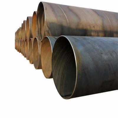 China Boiler Pipe Spiral Welded Steel Pipe Stacks EN10025 S355 S275 for sale