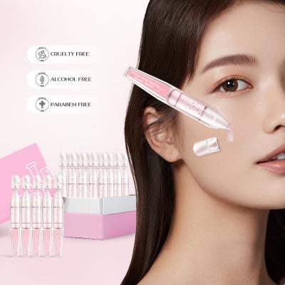 China Organic Moisturizer OEM Private Label Hydrating Whitening Face Skin Care Amino Acid Peptide Ampoule Serum for sale