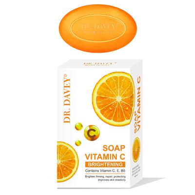 China Dr. Davey Brightening Skin Vitamin C Basic Face Cleansing Toilet Soap for sale