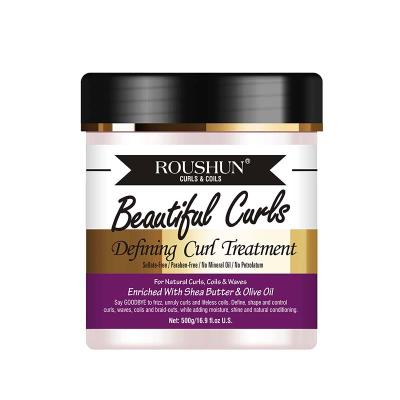 China ROUSHUN Nourishing Repair Hair To Increase Softness And Luster (Purple) Hair Treatment for sale