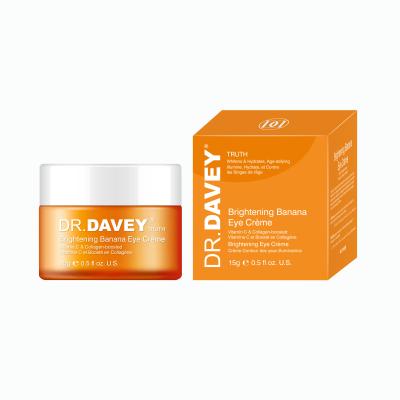 China DR. DAVEY Brightening Vitamin C &Collagen-Boosted Banana Eys Brightening Cream for sale