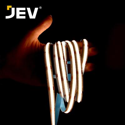 China PRO theme park supplier cob led strip light silicone 2 years warranty 12v 24v Ra80 480p cob led strip light for landscape residential hotel for sale