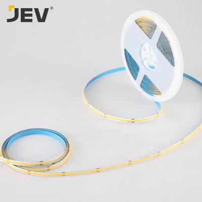 China Flexible FOB Strip Light 4000K 2700K RA80 8MM 480P 8W 9W 10W Dimmable Theme Park COB 12V 24V Remote Control LED Warm White Cabinet for sale