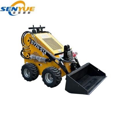 China Hotels slip loader single-cylinder wheel slip small load 280KG brand single-cylinder diesel engine in situ 360 degree steering for sale